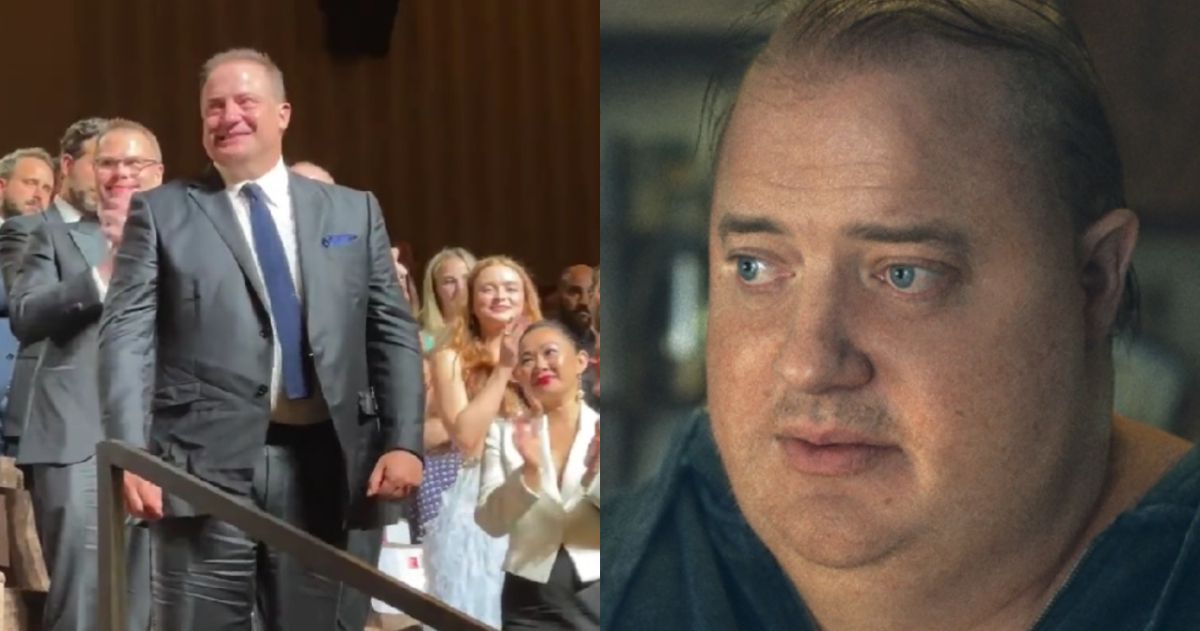 Brendan Fraser Brought to Tears by 6-Minute Standing Ovation for The Whale