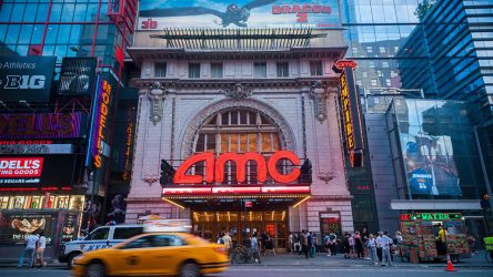 AMC Entertainment struggles with falling stock, high debt load and light blockbuster schedule