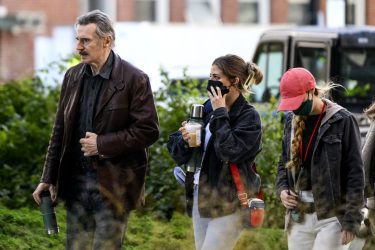 Lights, camera, action: Liam Neeson films scene for new movie ‘Thug’ at Northeastern