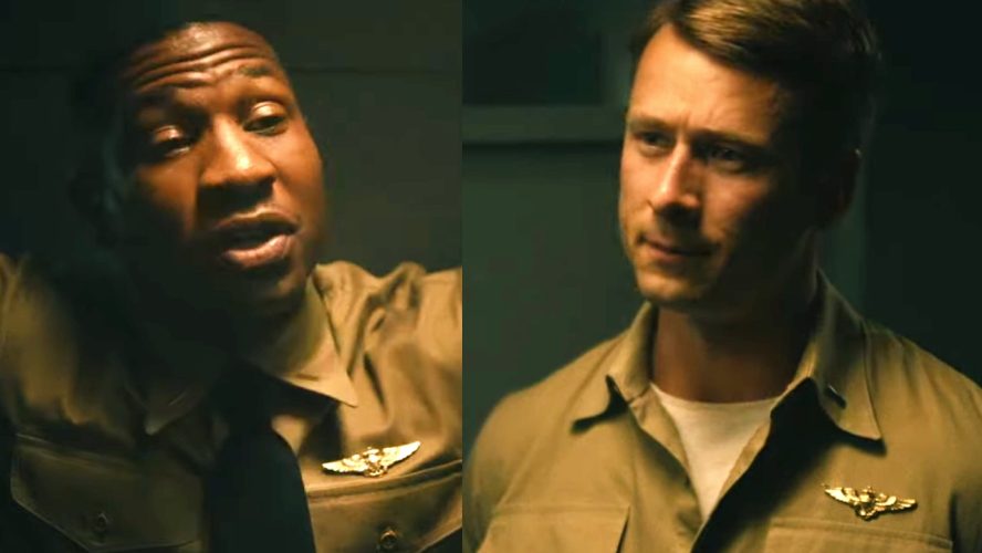 Jonathan Majors Explains What It Was Like When Glen Powell Pitched Him Devotion While Naked In A Russian Turkish Bathhouse