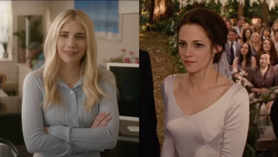 Emma Roberts Shared A Sweet Look Behind The Scenes At Kristen Stewart’s Wedding: ‘Pieces Of April’