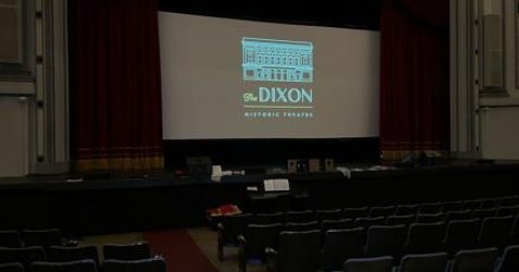 The Dixon Historic Theatre now offering movies once again after purchasing new projector and the largest screen in Dixon