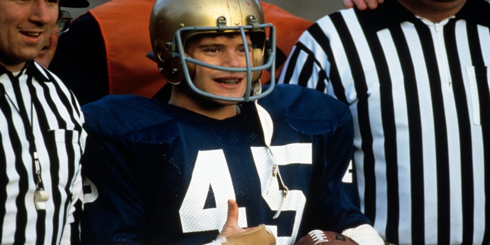 'A victory for us': Watch an exclusive, stirring new scene from 'Rudy' director's cut