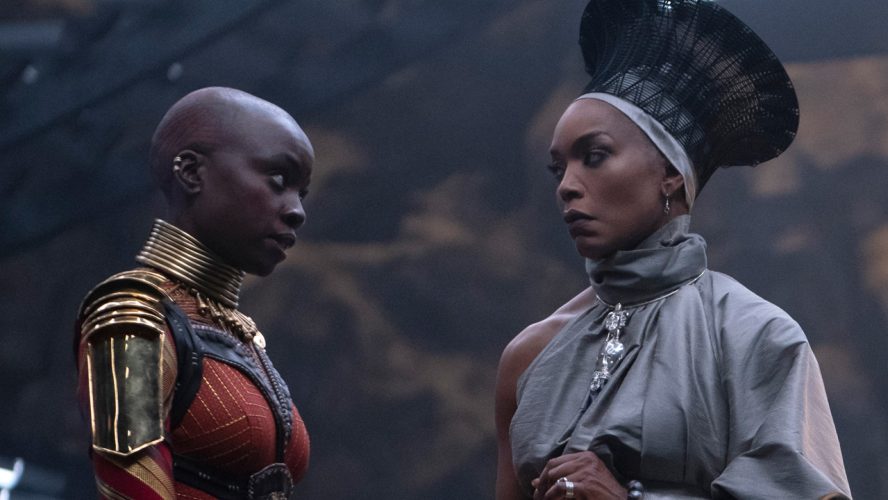 The Brilliant Way Danai Gurira And Angela Bassett Collaborated For The Powerful Throne Room Scene In Black Panther: Wakanda Forever