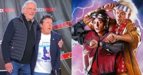 Back to the Future Stars Michael J. Fox and Christopher Lloyd Reunite at NYCC