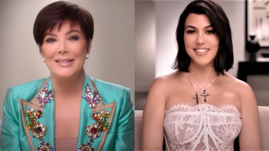 Kris Jenner Has A Funny Response After Kourtney Kardashian Admits She Did The Dishes 'Butt Naked'