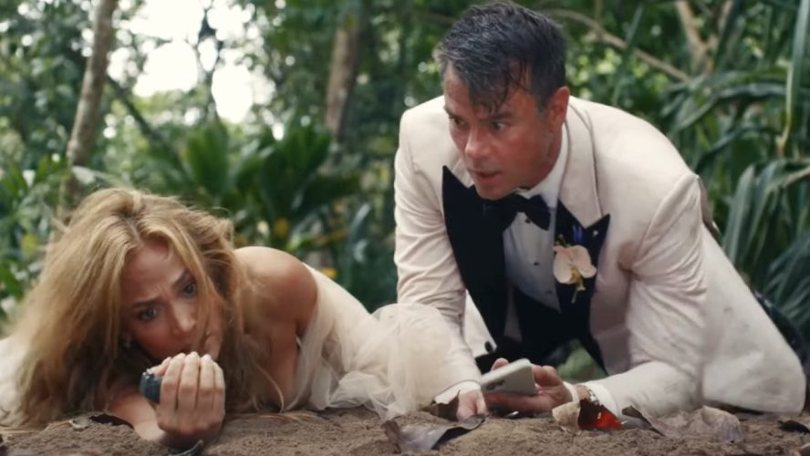 Jennifer Lopez's Shotgun Wedding Trailer Throws Live Hand Grenades, And An Armed Jennifer Coolidge, Into An R-rated Rom Com