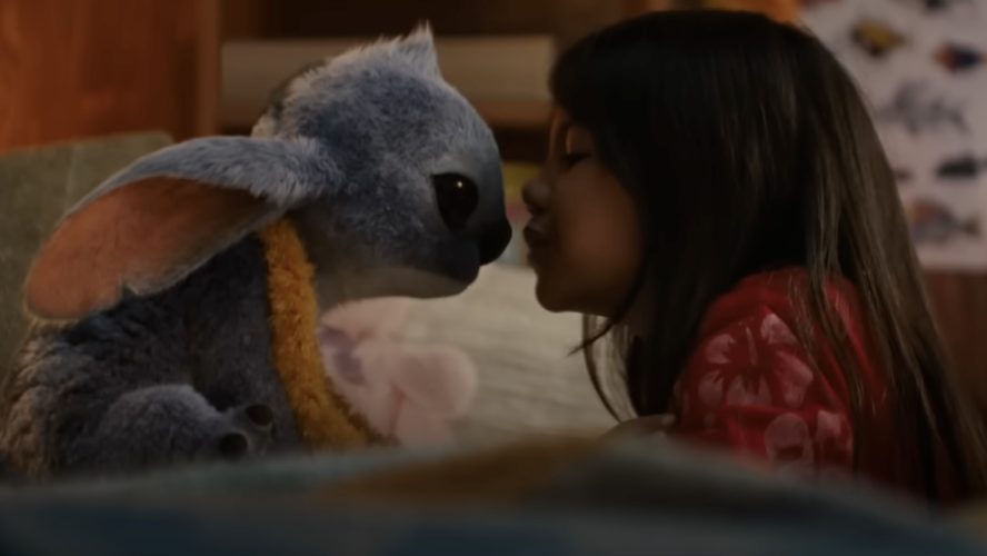 The Story Behind How Lilo And Stitch Filmed Scenes With Maia Kealoha And Stitch, And Their Adorable 'Stuffie' Routine