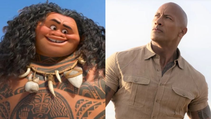 The Rock Had A Long Day Filming Music For Moana’s Live Action Remake. Then The Crew Surprised Him With A Sweet Birthday Party