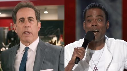 Apparently, Jerry Seinfeld Wanted Chris Rock For An Oscars Slap Redemption Scene In Unfrosted. Even He Isn’t Sure It Would’ve Worked