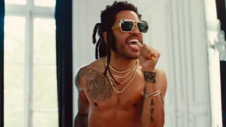 After All Those Netted Shirt Workout Photos (And Funny Ribs From His Daughter), Lenny Kravitz Gets Real About Why Sometimes Zoë Sees Him As An 'Embarrassment'