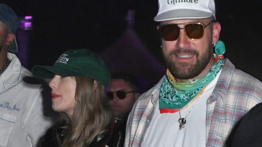 A TikTok Fan Caught The Sweet Moment Travis Kelce Picked Up Taylor Swift At Coachella So She Could See