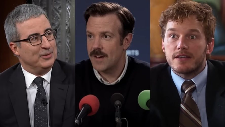 We Kind Of Need To Thank Chris Pratt And John Oliver For Ted Lasso, And There's A Wild Story Behind Why