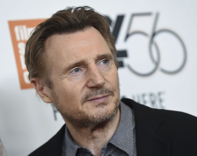 Liam Neeson seen in Allston, the North End filming his new movie 'Thug'