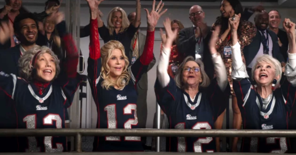 80 for Brady Trailer: Jane Fonda & Lily Tomlin Travel to Super Bowl LI to Meet Their Hero, Tom Brady