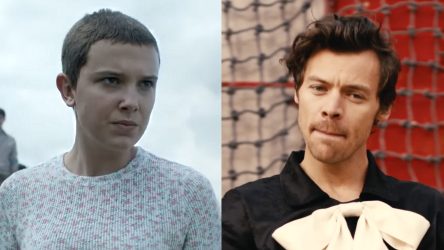 Harry Styles’ Shaved Head Garners Millie Bobby Brown Eleven Comparisons, And Now I Can’t Unsee It