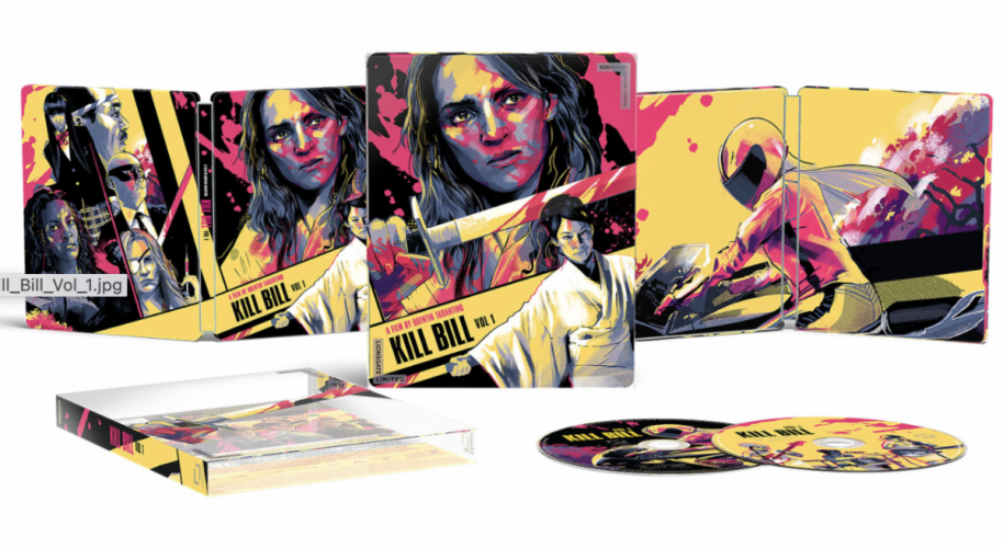 Three of Quentin Tarantino’s Most Beloved Features Get the 4K Steelbook Treatment