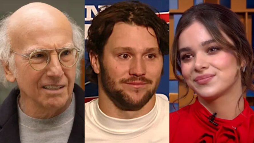 I Didn't Have Larry David Attending Hailee Steinfeld And Josh Allen's Wedding On My Bingo Card, And Now I'm Even More Confused