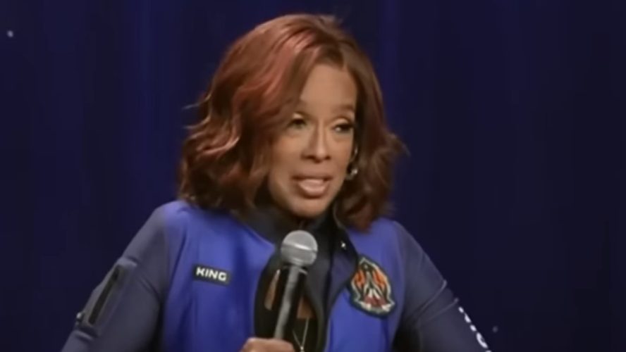 The Internet Is Having A Field Day Over Gayle King’s Face Ahead Of Her Journey Into Space