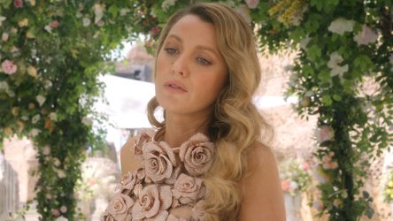 Blake Lively Wore A 40 LB Halter Top For Multiple Days Of Filming On Another Simple Favor, And I Don’t Even Think It Was The Wildest Fashion Moment