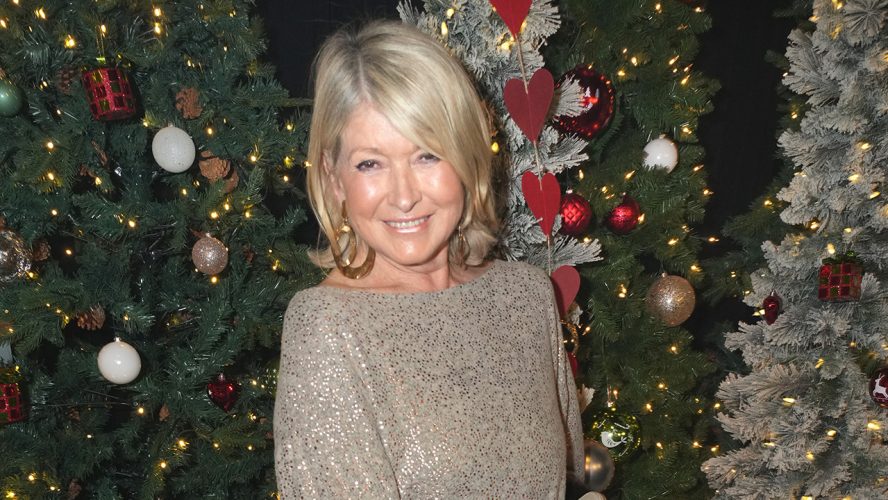 Of Course Martha Stewart's Christmas Card Display Is Amazing And Puts Everyone Else's To Shame