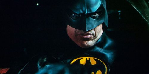 The Flash Merch Offers the Best Look Yet at Michael Keaton's New Batsuit
