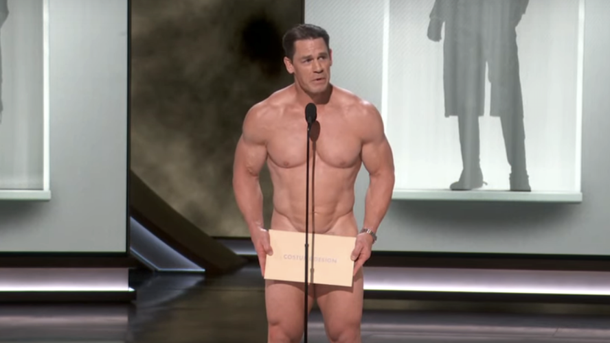 Right Before He Went (Mostly) Naked At The Oscars, John Cena Said He Would 'Wholeheartedly Commit' To 'Embarrassing' Himself For Laughs