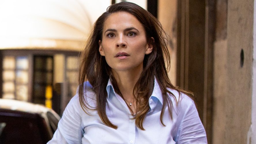 Surprise, Hayley Atwell Brought Back Floating Shoulders For The Latest Mission: Impossible Premiere, And Emily Blunt Better Watch Out