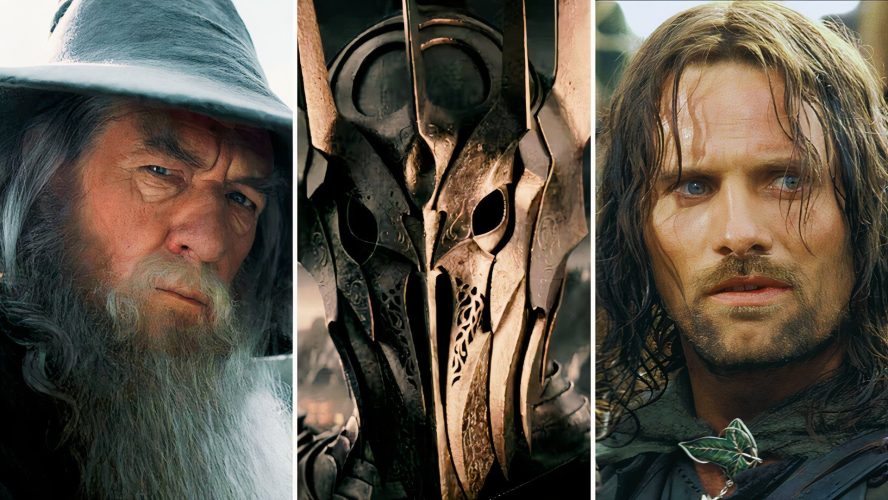 Lord of the Rings' Aragorn, Gandalf, & Sauron Become Studio Ghibli Anime in Epic LotR Fan Art