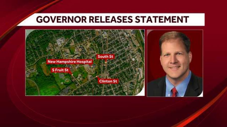 Gov. Chris Sununu releases statement about shooting at New Hampshire Hospital in Concord