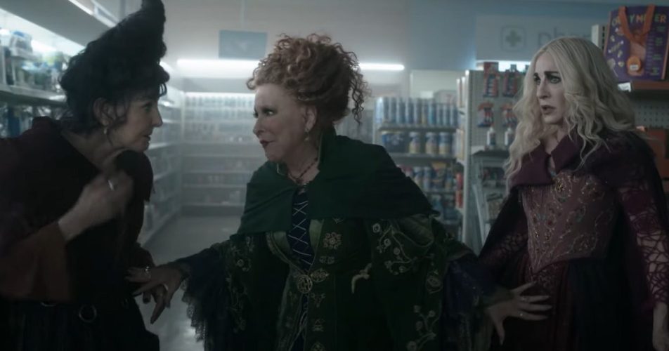 Hocus Pocus 2 Clip Sees the Sanderson Sisters Take Flight Once More