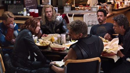 There’s A Viral Insider Detail In The Avengers’ Infamous Shawarma Scene, And It Involves Chris Evans