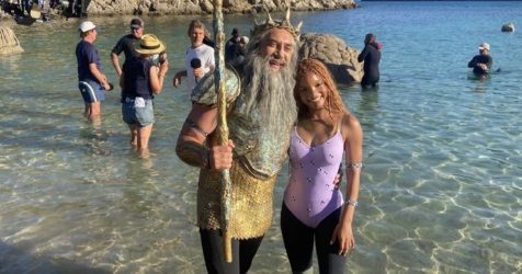 Halle Bailey Shares New Images and Footage from Behind the Scenes of The Little Mermaid