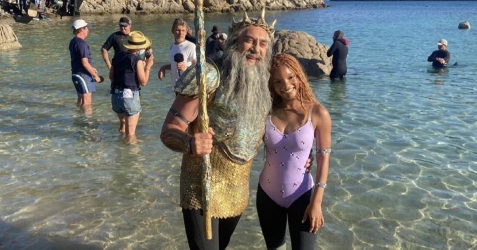 Halle Bailey Shares New Images and Footage from Behind the Scenes of The Little Mermaid