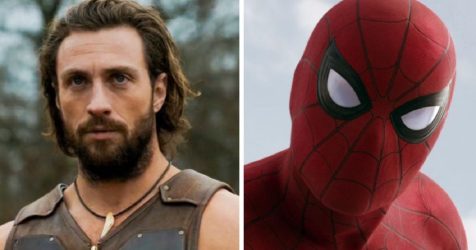 Kraven the Hunter Versus Spider-Man Face Off Teased by Aaron Taylor-Johnson