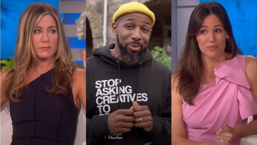 Popular Ellen Guests Jennifer Aniston And Jennifer Garner Reach Out After Show Producer Explained Why Stephen 'tWitch' Boss Meant So Much To So Many