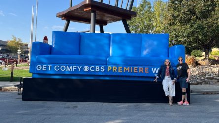 As CBS Exec Opens Up About Promoting Premiere Week With Comfy Blue Sofa National Tour, Here Was My Experience At One Stop