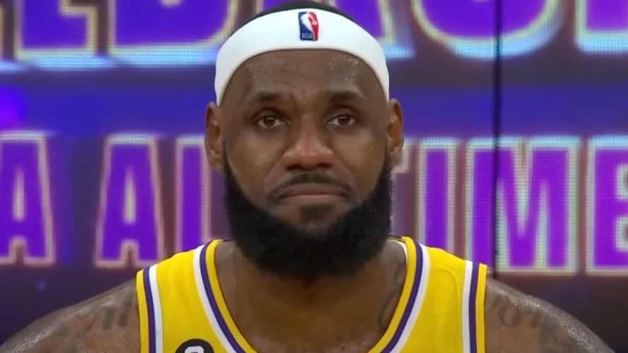 After Seeing North West Hop On Bizarre LeBron James TikTok Trend, It Makes Me Both Deeply Confused And Psyched For The NBA Postseason