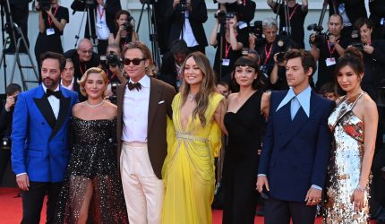 Harry Styles Addressed The Rumors He Spit On Chris Pine At Don't Worry Darling's Premiere, And There's Video