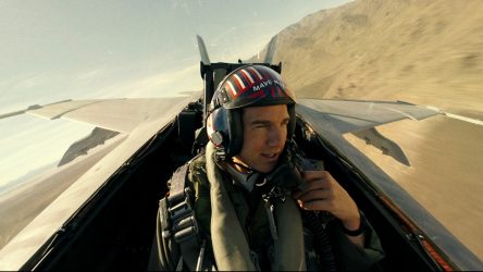 Watch Tom Cruise Casually Jump Out Of A Plane While Thanking Fans For Top Gun: Maverick's Success