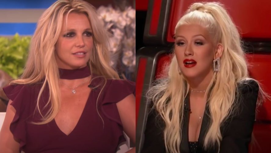 Britney Spears Appeared To Fat Shame Christina Aguilera's Back-Up Dancers, And People Are Not Happy About It