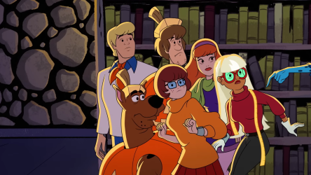 Fans cheer as Velma is shown crushing on a woman in the new Scooby-Doo movie