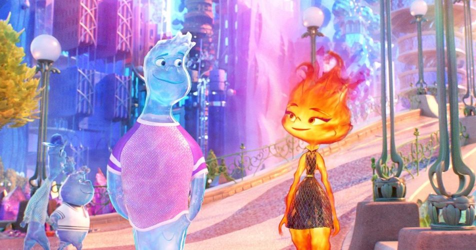 Elemental 4DX Poster Further Teases Pixar's Element City