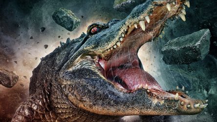 Meth Gator Crushes Cocaine Bear as Drug-Fueled Beast Is Unleashed in New Trailer