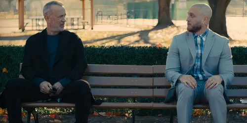 Watch Tom Hanks Recreate 'Forrest Gump' with Son Chet