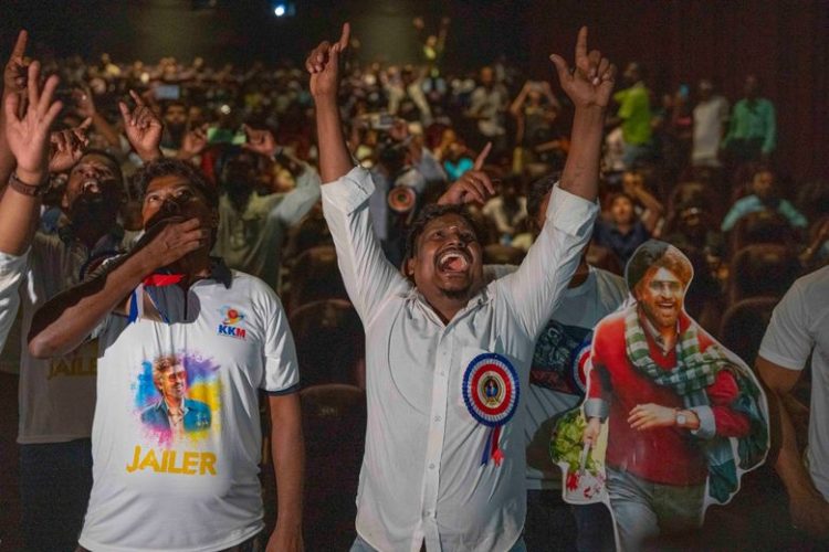 Fans in India rejoice as superstar actor Rajinikanth’s latest movie hits theaters