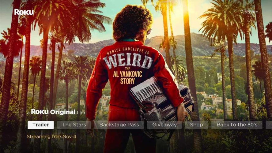How to watch Roku's new 'Weird Al' movie without ads