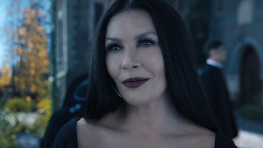 Catherine Zeta-Jones Is Still Giving Morticia Addams After Posting Throwback Video Of Daughter Acting Like Jenna Ortega's Wednesday