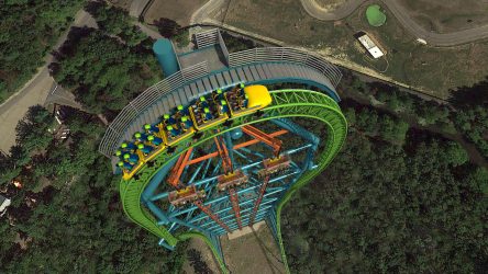I Can't Stop Watching The Final Moment Iconic Coaster Kingda Ka Stood Before Collapsing At Great Adventure, And It Is Heartbreaking