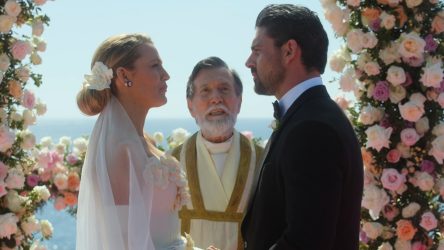 I Just Found Out Blake Lively's Co-Star Tricked Her During Another Simple Favor's Wedding Scene, And LOL